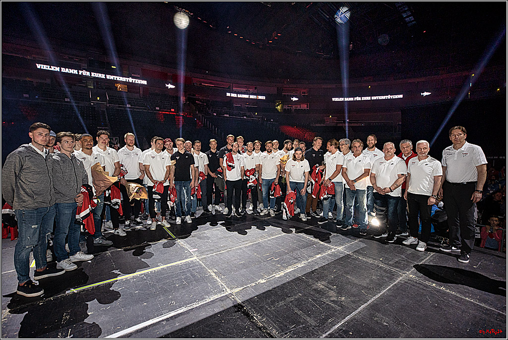Koelner Haie Abschiedsfeier; Koeln, 22.04.2022